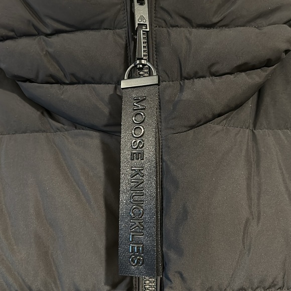 Moose Knuckles Long Down Puffer Coat - Picture 7 of 8